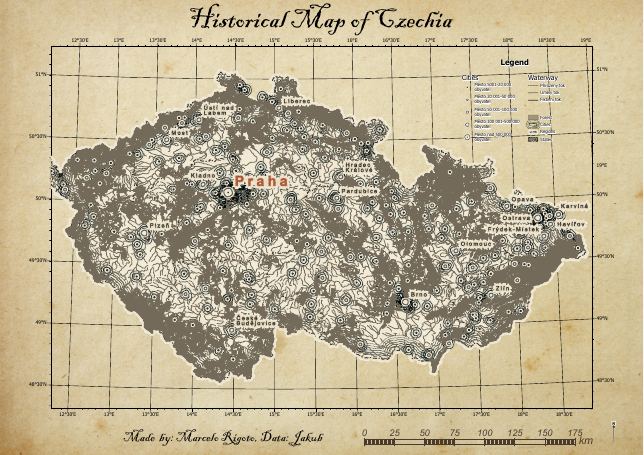 Historical Map of Czechia